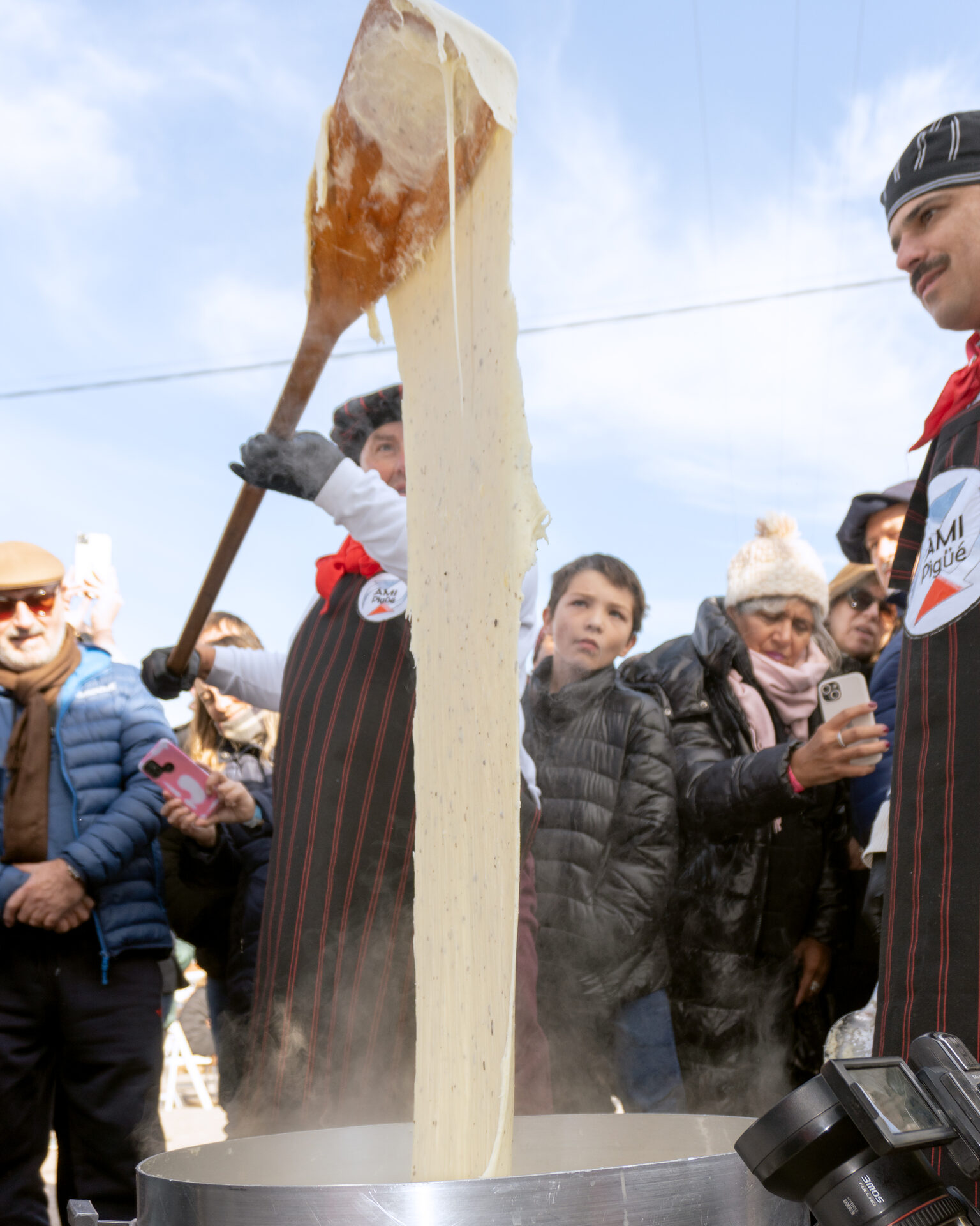 Show del queso tipo raclette